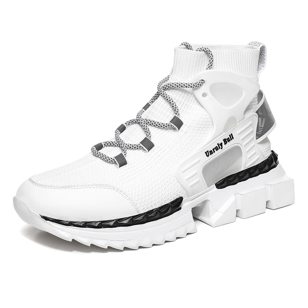Men's Shoes, Large Size Flying Knitting Shoes, Breathable Shoes - enhanced image 4