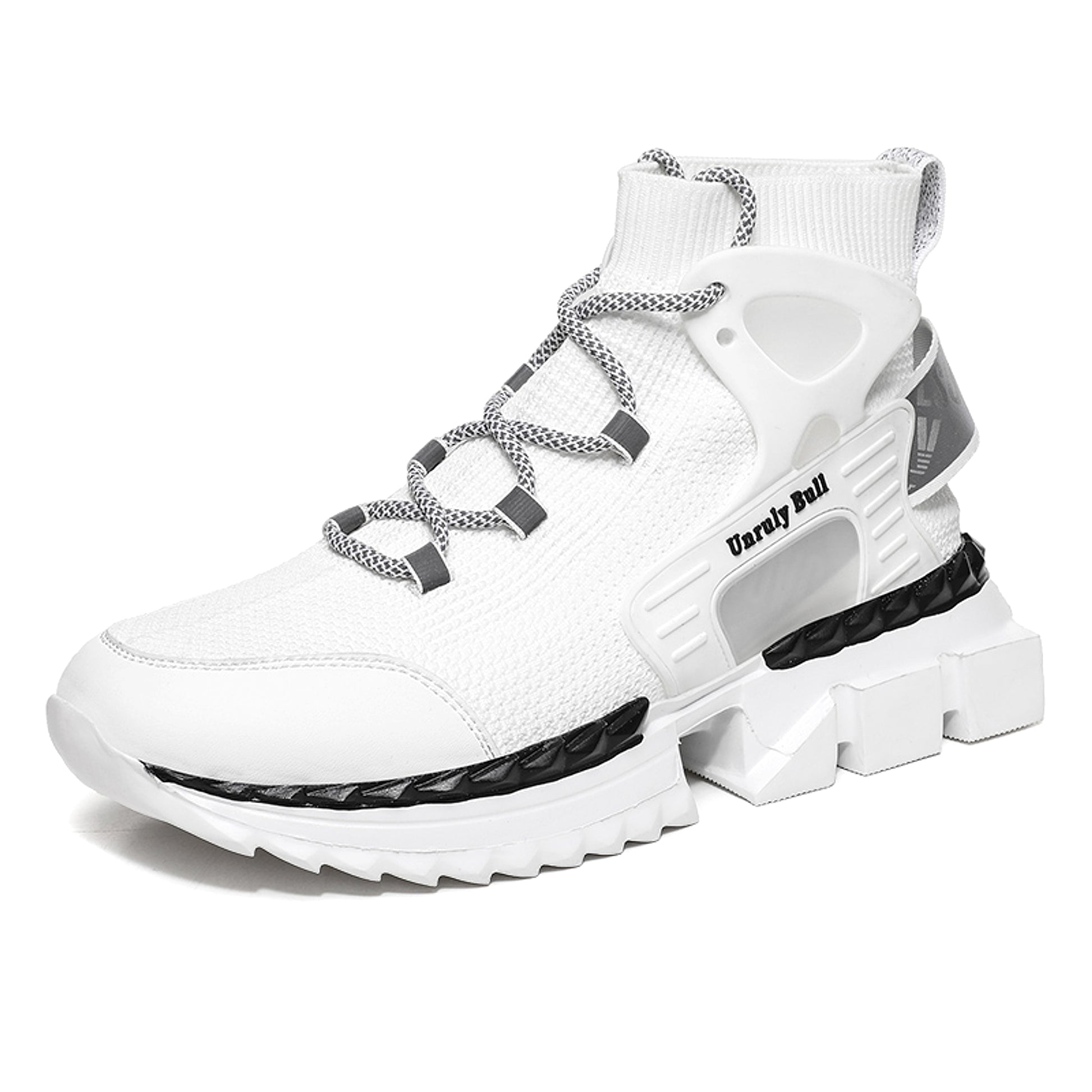 Men's Shoes, Large Size Flying Knitting Shoes, Breathable Shoes - enhanced image 4