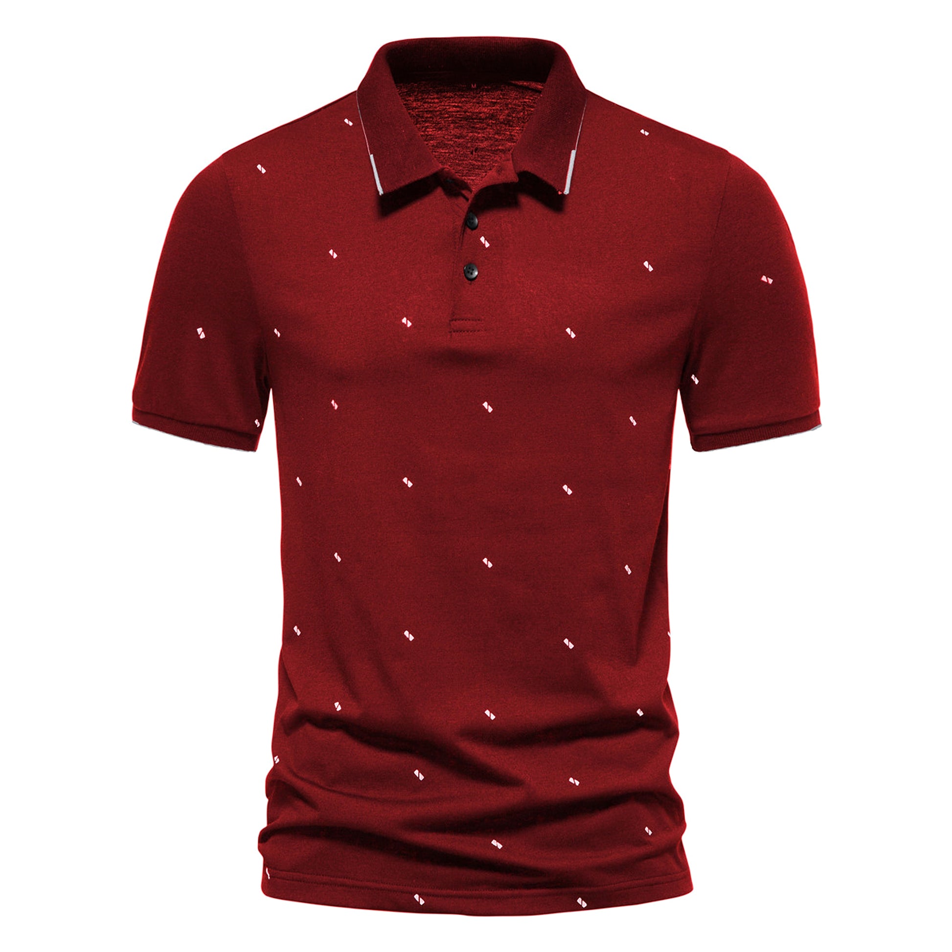Men's Short Sleeve Fashion Printed Polo T-Shirt - enhanced image 4
