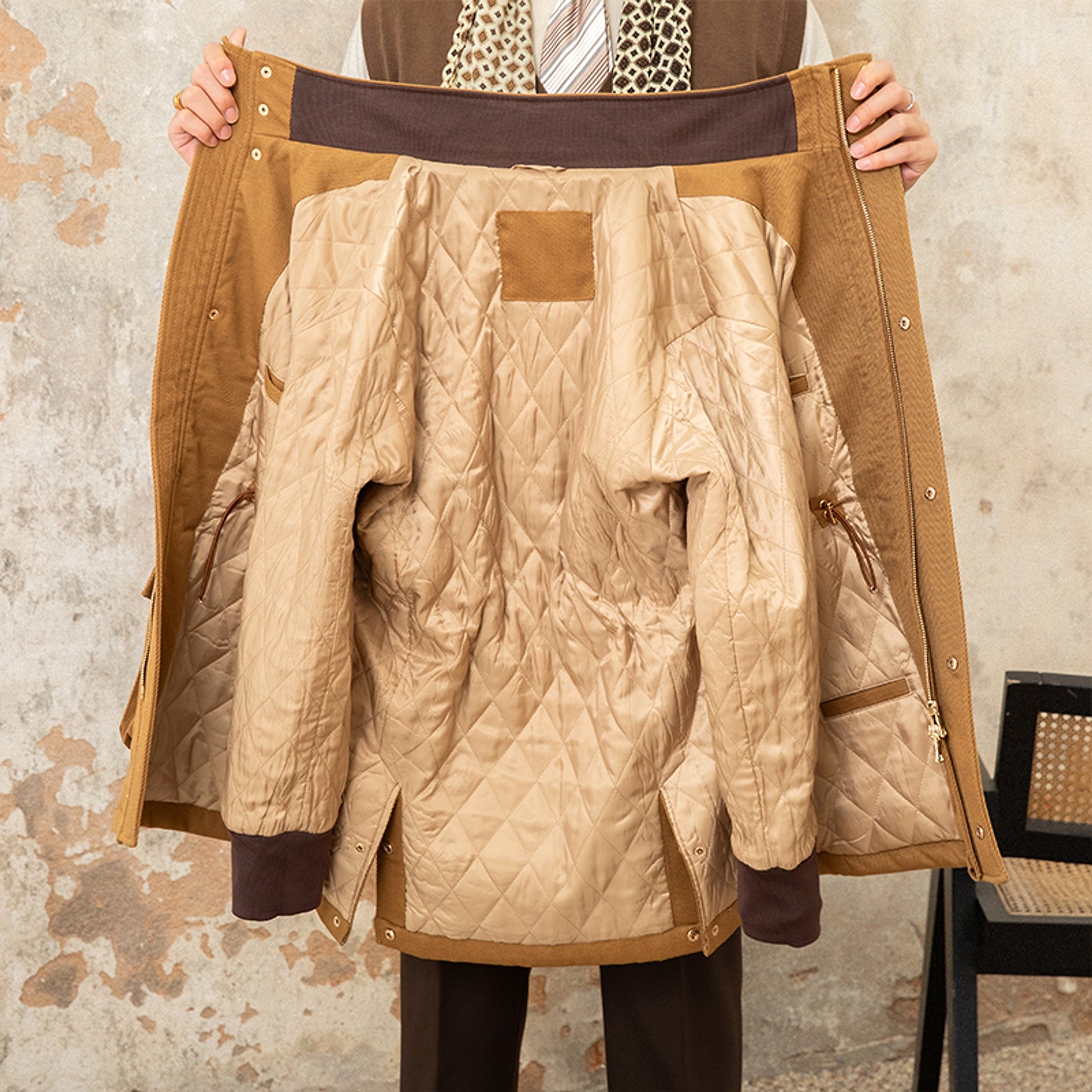 Men's Slim Hooded Casual Jacket - enhanced image 4