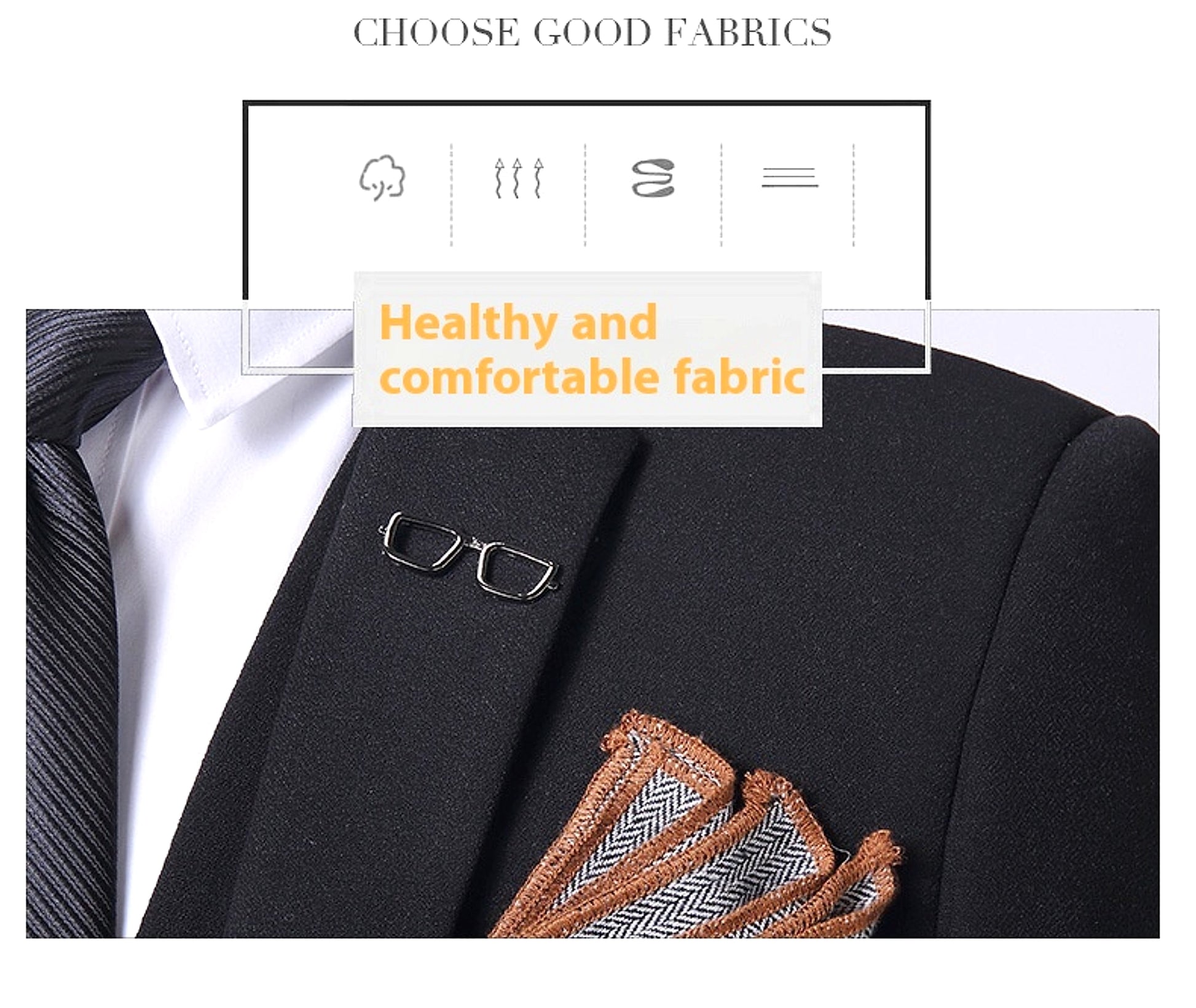 CavalierClass™ – 3PC Men's Banquet Suit Set - enhanced image 4
