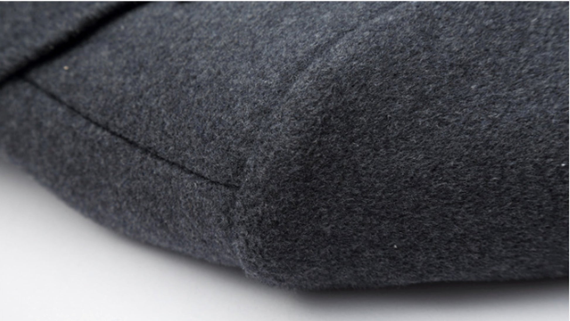 Men's woolen coat slim fit trench coat - enhanced image 4