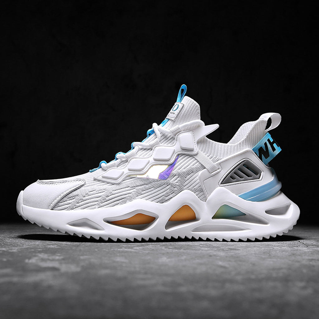 Mesh Breathable Sneakers Casual Men Shoes - enhanced image 4