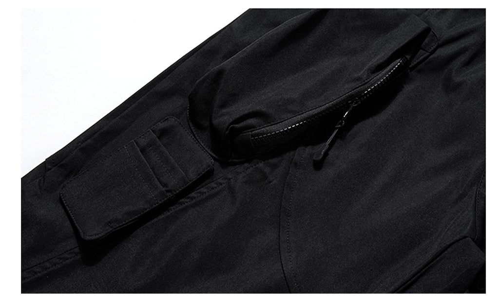 Multi-pocket Hook And Loop Chaopai Sports Casual Pants Men - enhanced image 4