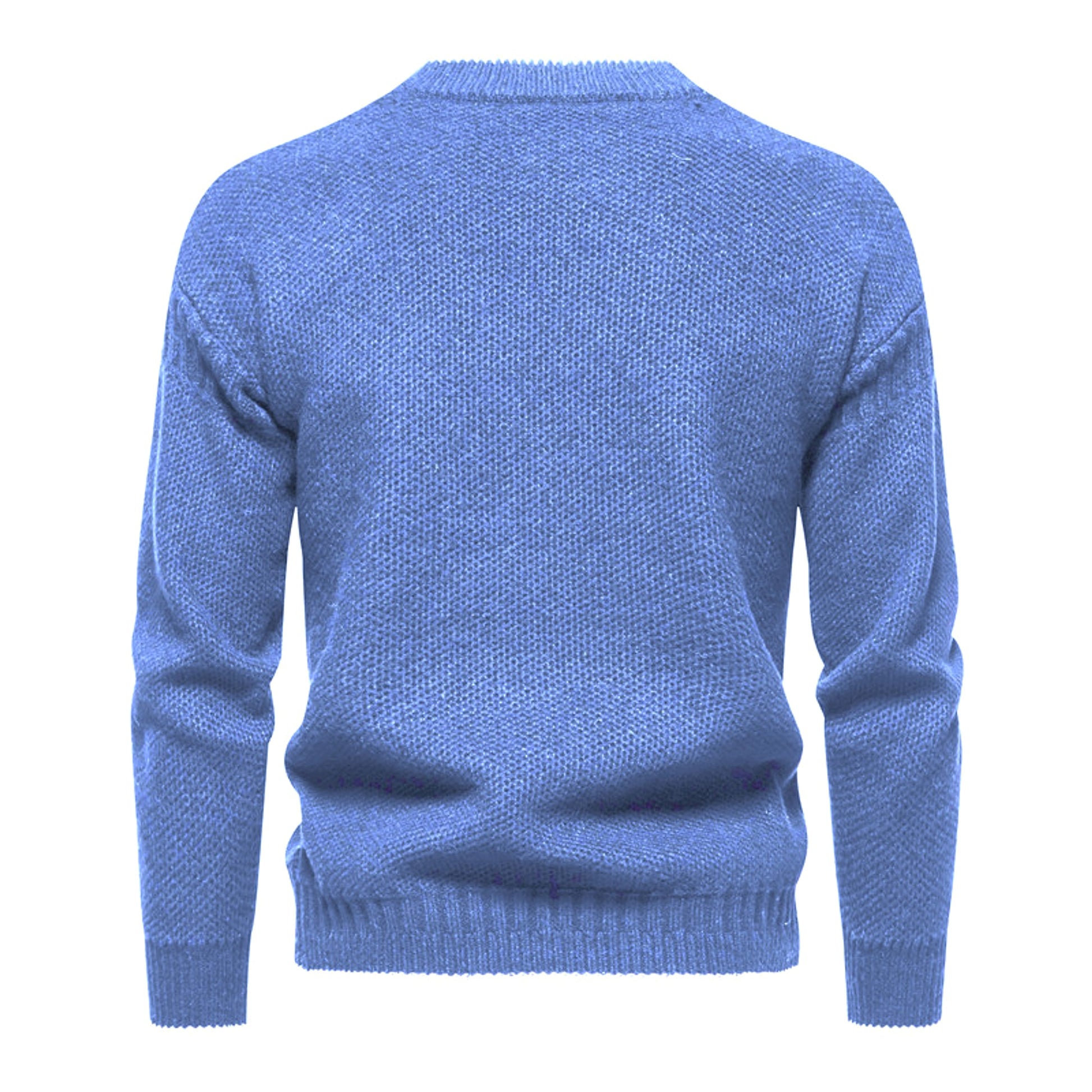 N - Profit - Trendy Leisure Warm Knitted Bottoming Youth Sweater Men - enhanced image 4