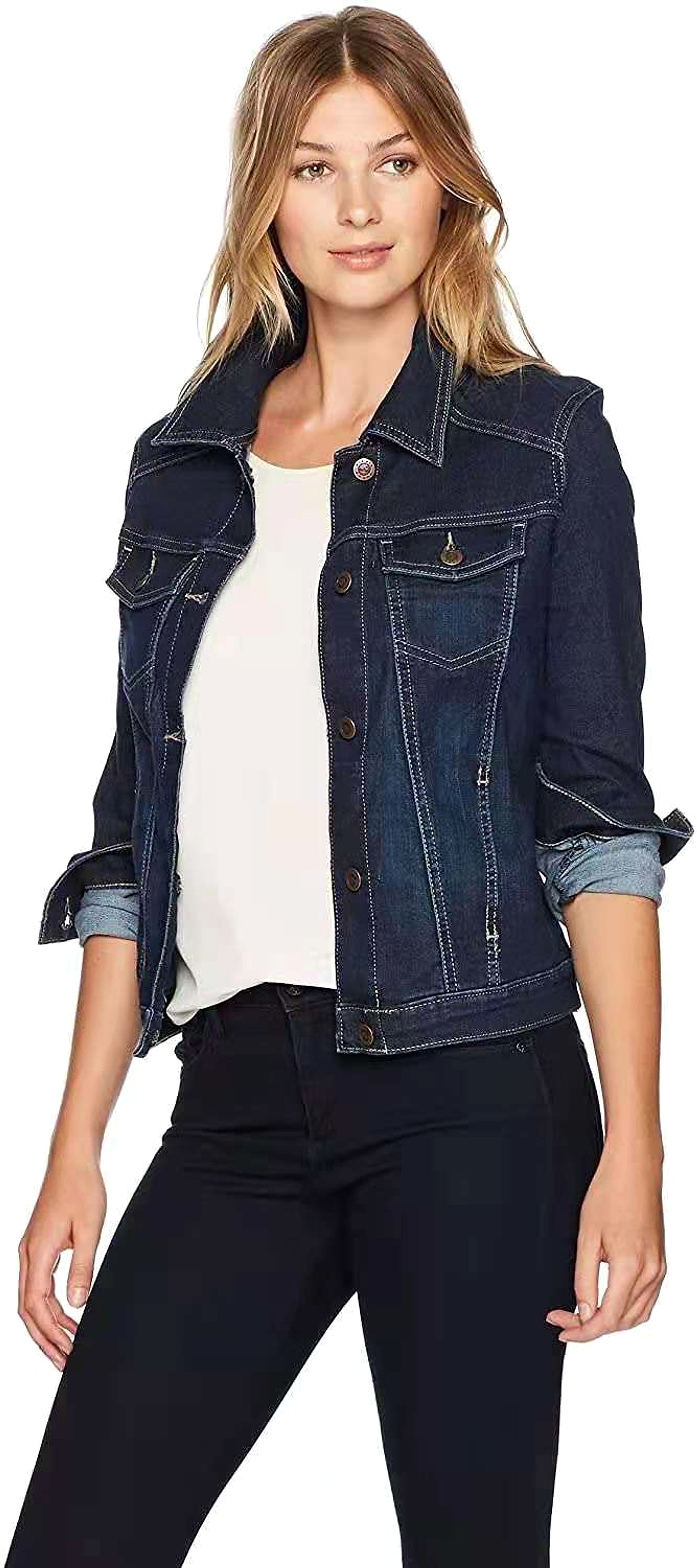New Style Denim Jacket Women Slim Slimming - enhanced image 4