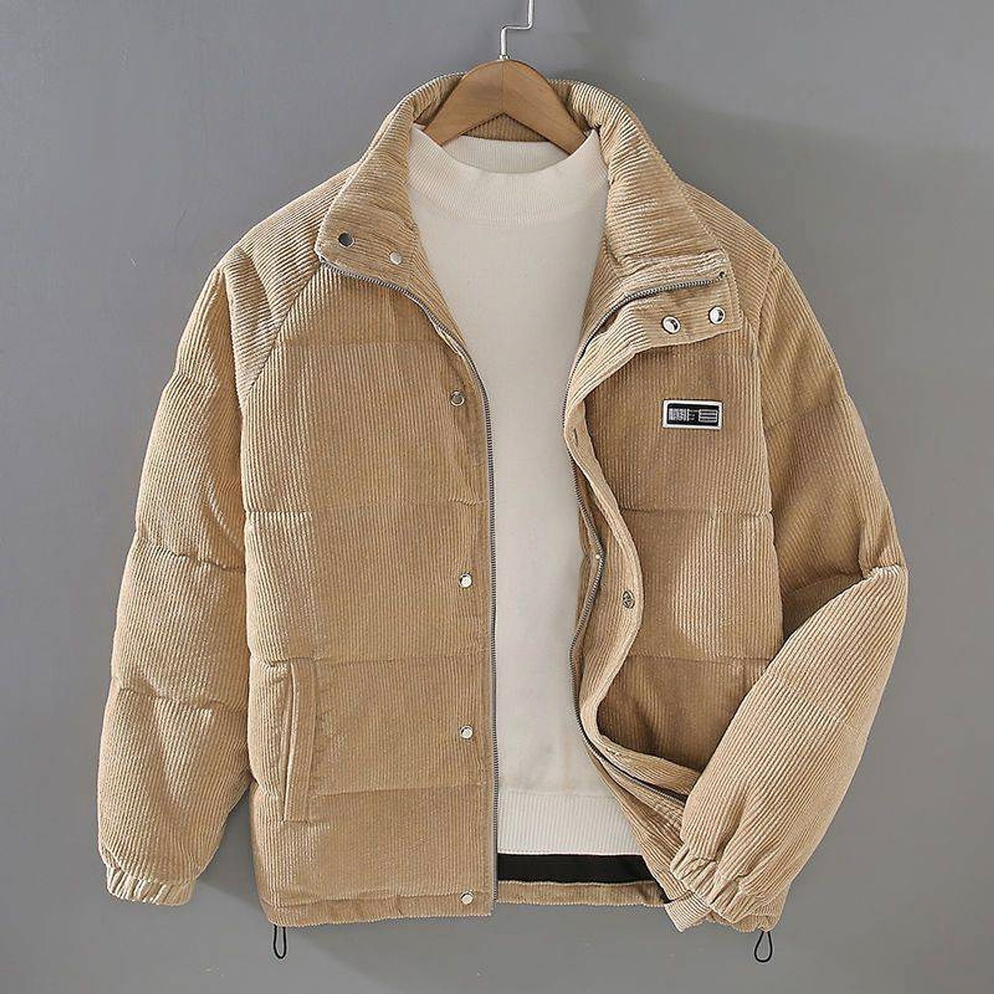 Puffer Jacket Coat Outerwear Top Men - enhanced image 4