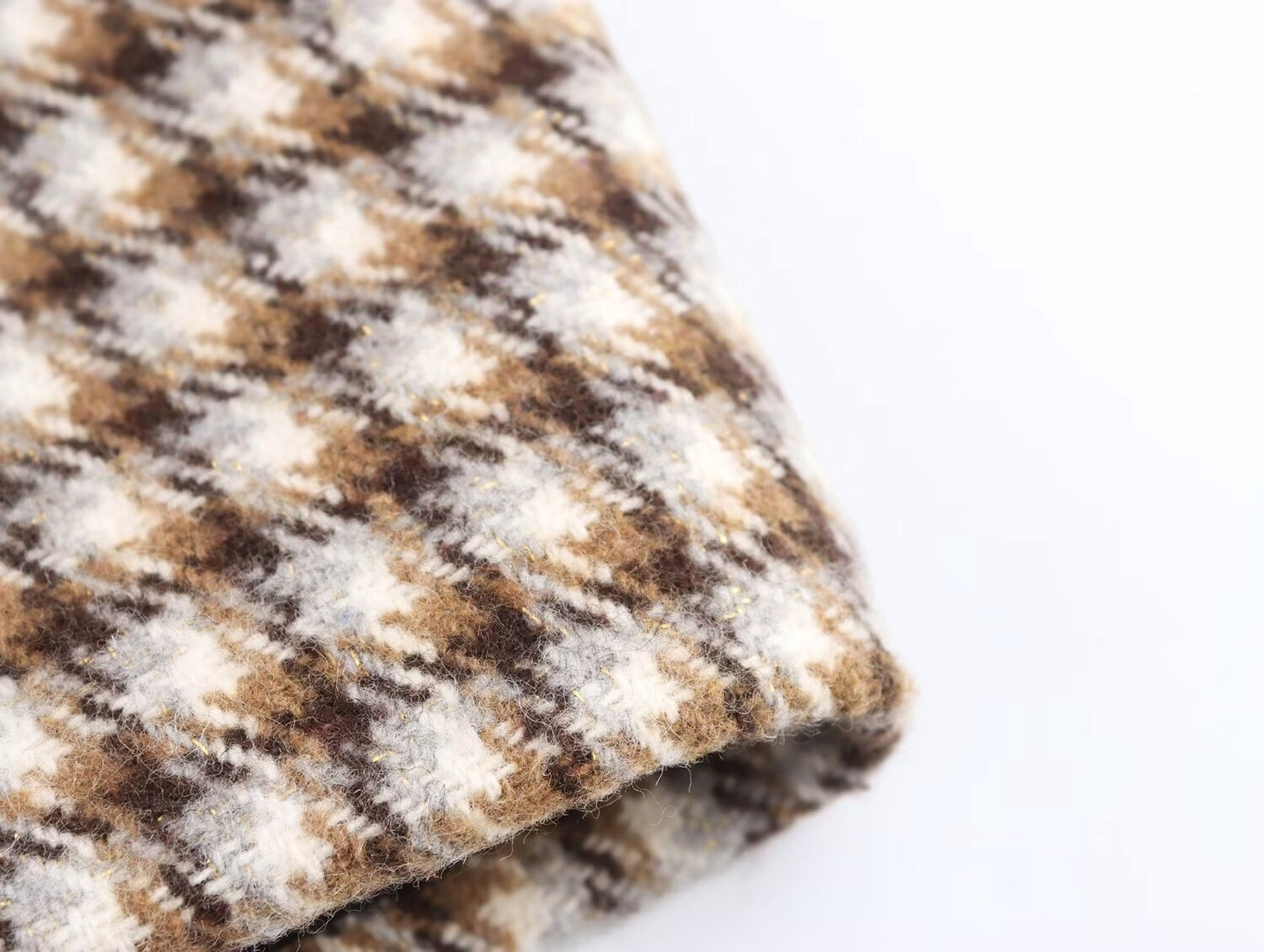 Retro Plaid Wool Look Coat – 25 Edition - enhanced image 4