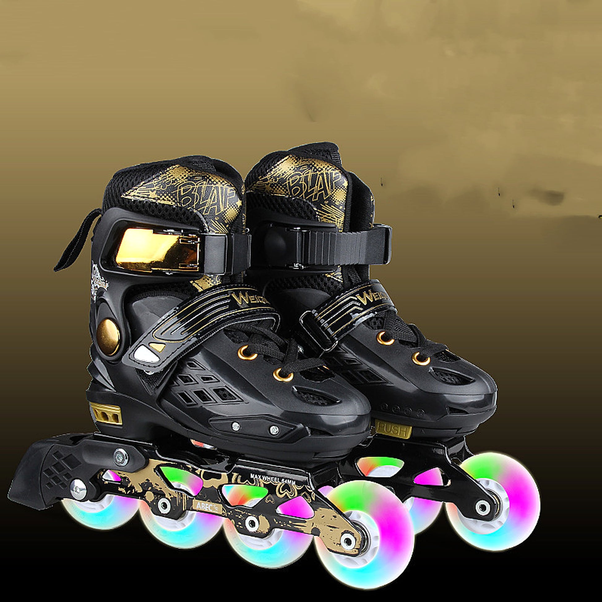 Roller Skates Skating Children Full Flashing - enhanced image 4