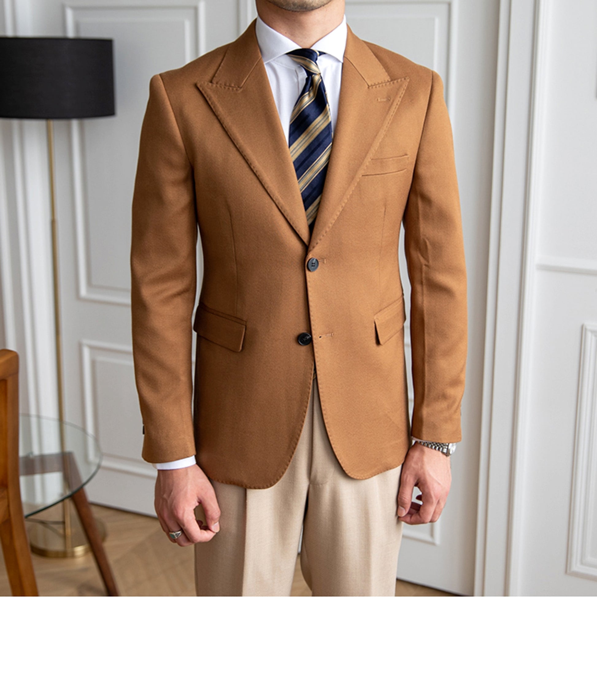 RoyalForm™ Men's Business Jacket – British Tailored Fit - enhanced image 4