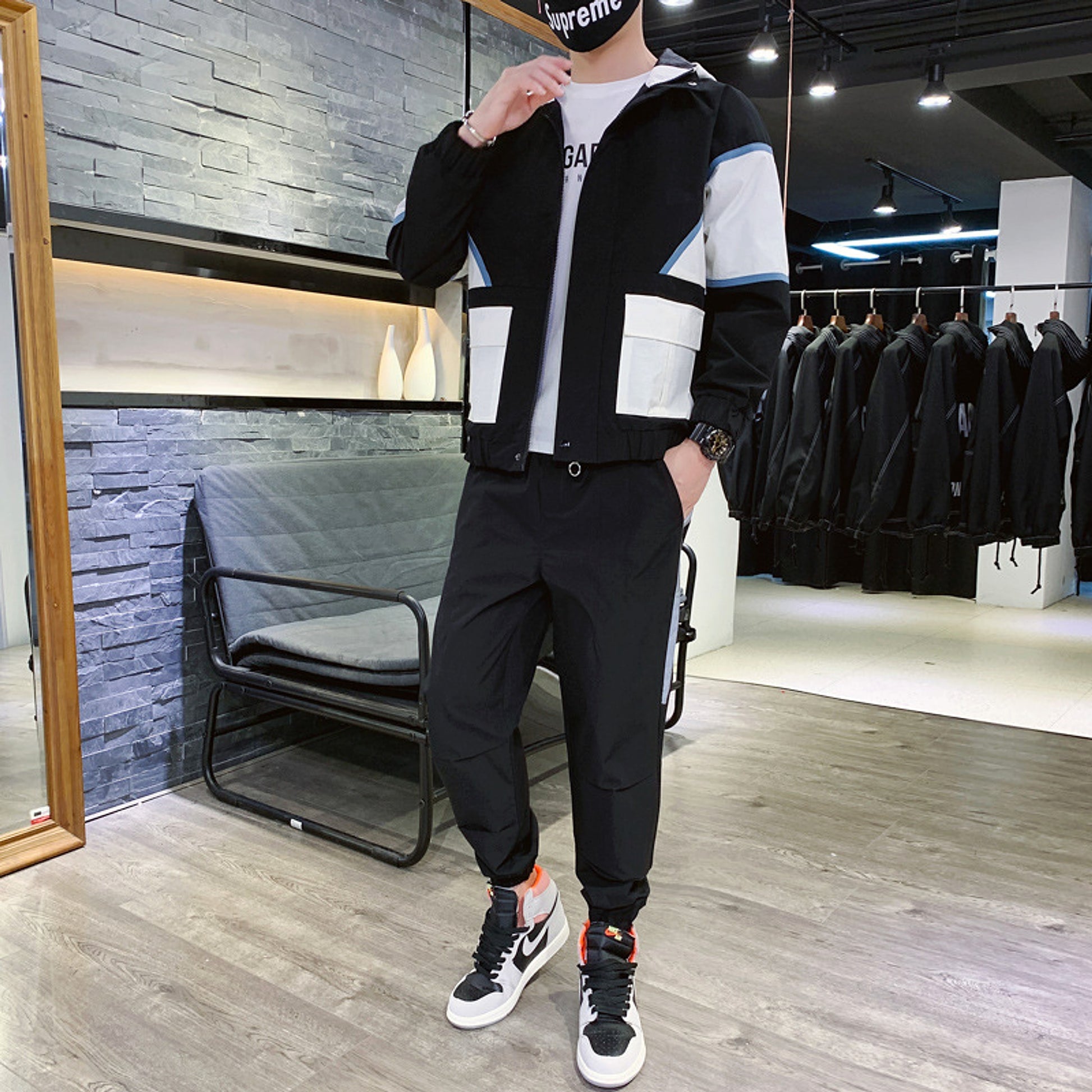 SeoulEase™ – Korean Men's Two-Piece Tracksuit - enhanced image 4