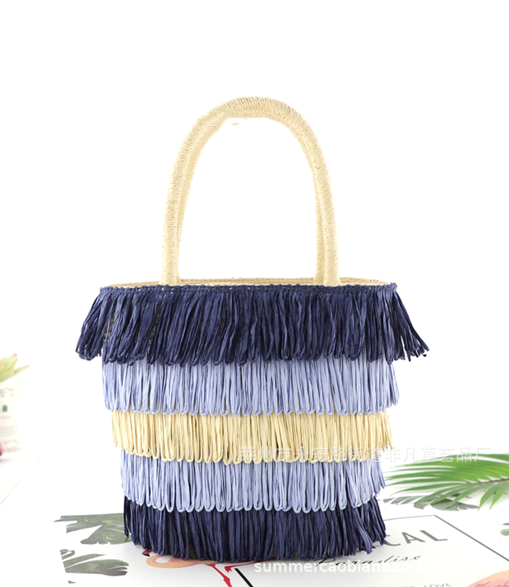 SolunaWeave™ – Fiesta Fringe Tote - enhanced image 4