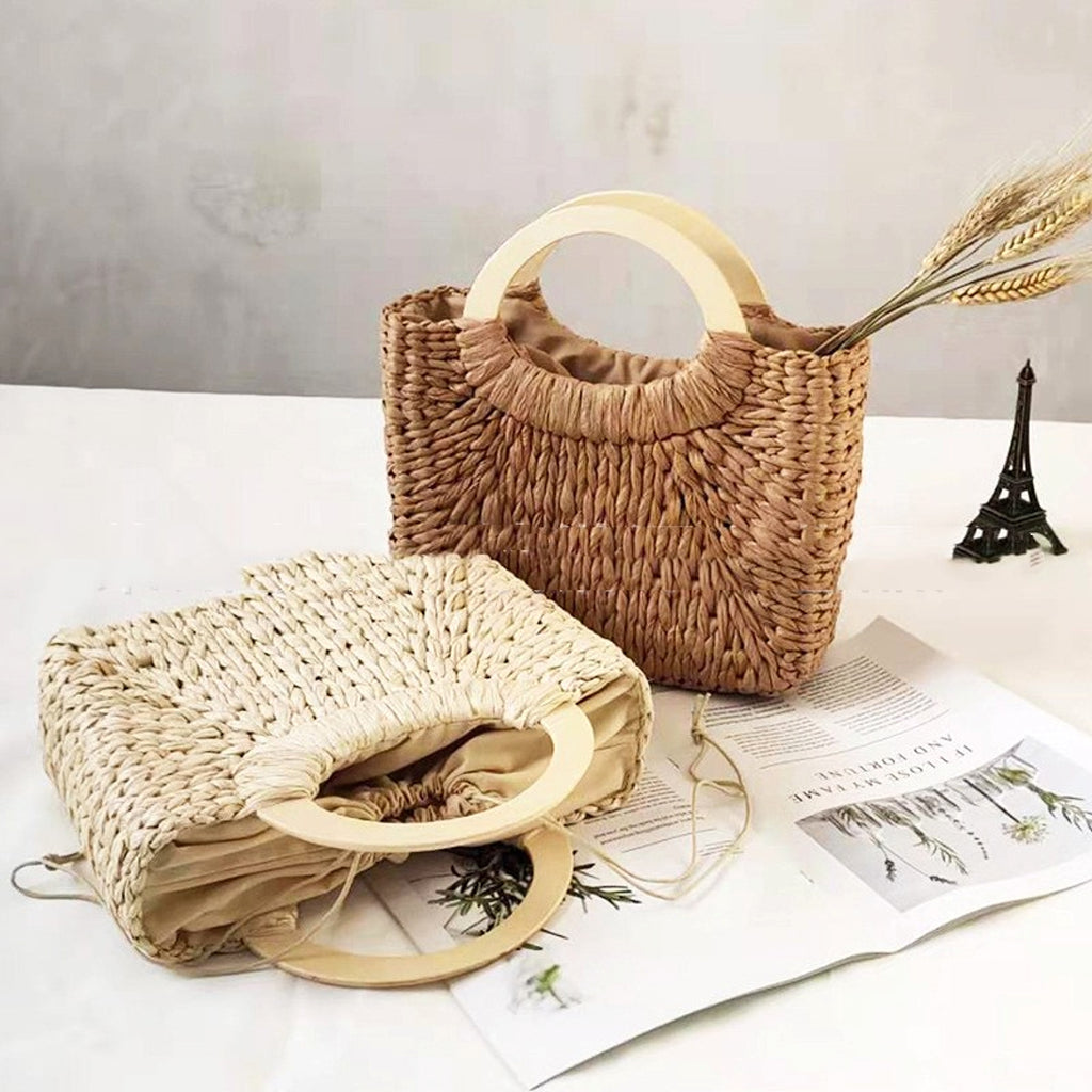 SolunaWeave™ – Pastoral Loop Handle Tote - enhanced image 4
