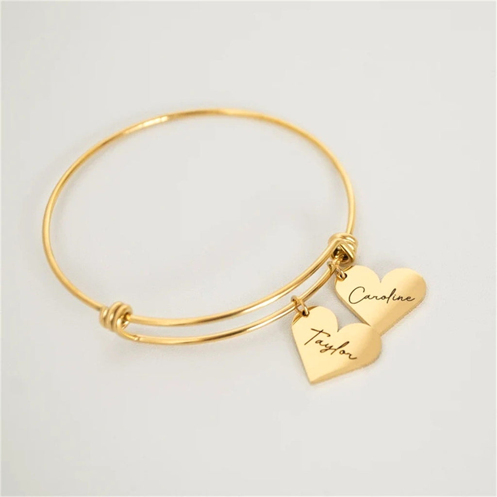 Personalized Stainless Steel Name Bracelet – Elegant & Customizable Jewelry - enhanced image 4