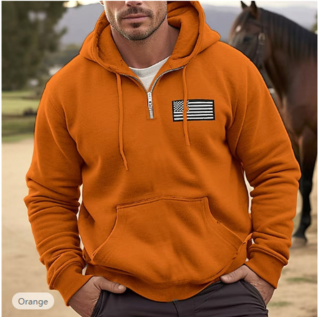 Sweater Men's Autumn New Casual Fashion Fashion Brand Hooded Trend - enhanced image 4