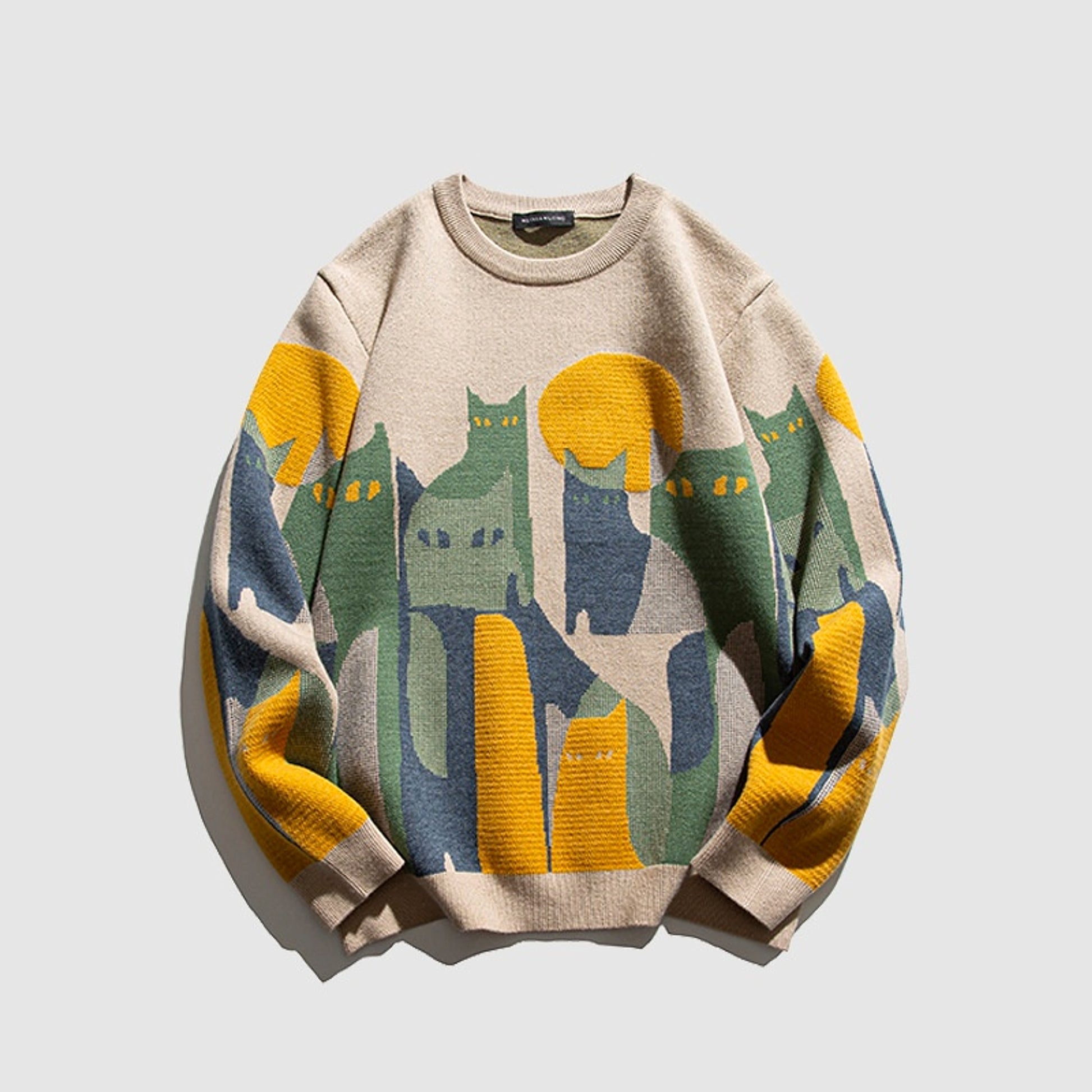 Sweater Men's Cats - enhanced image 4