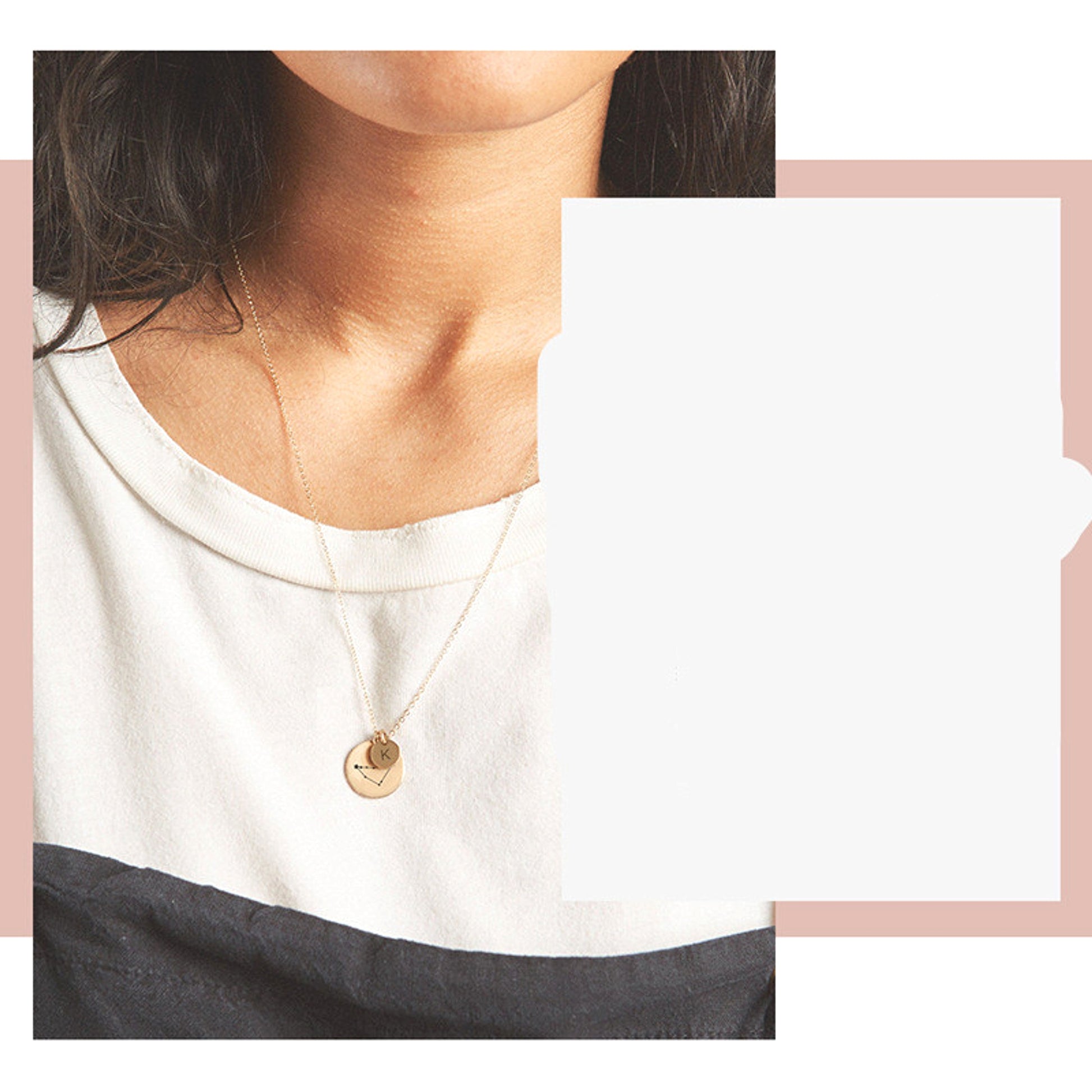 Minimalist Titanium Steel Necklace – Rose Gold Clavicle Chain - enhanced image 4