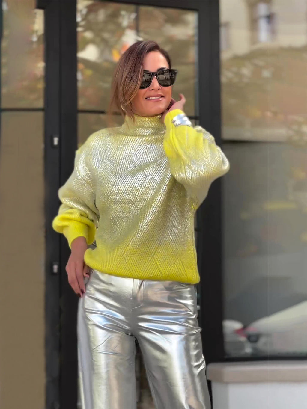 Turtleneck Fashion Sweater Pullover Leisure Women's Clothing - enhanced image 4