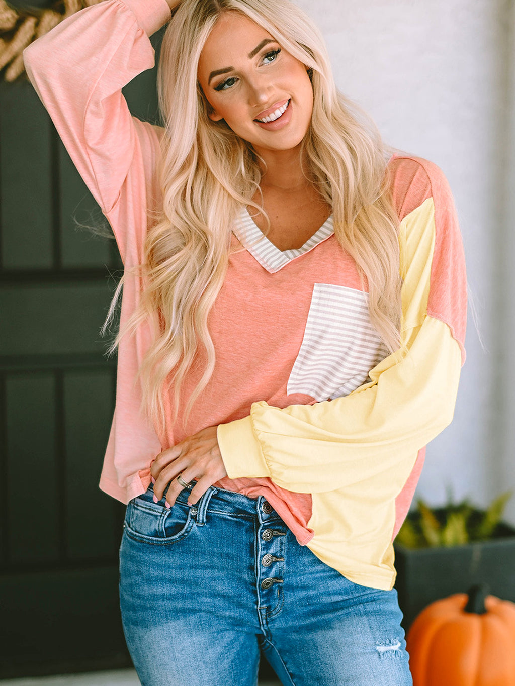 Striped Comfort Hoodie – Casual Chic Edition - enhanced image 4