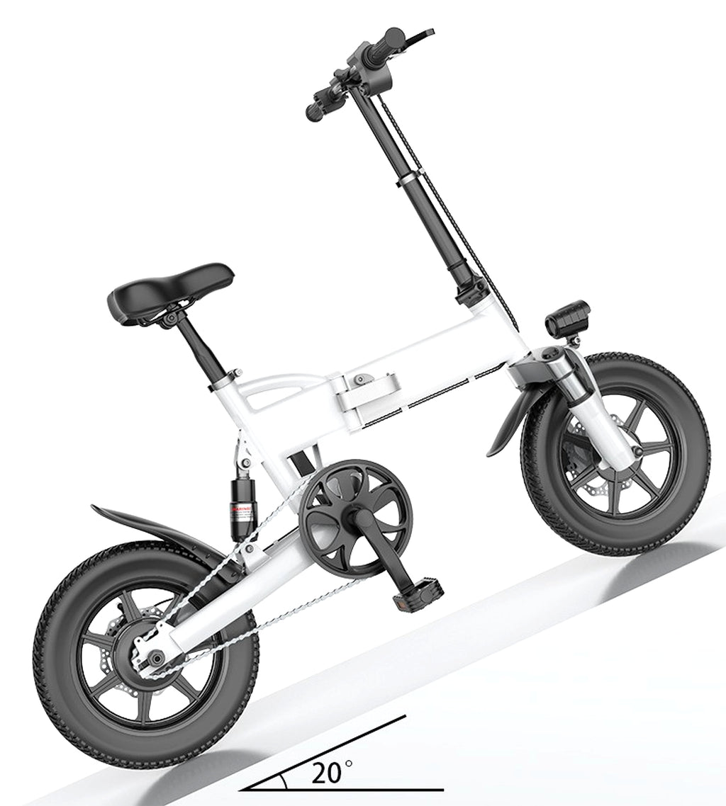VoltStrider™ Compact 14 – Folding Urban E-Bike (36V, 250W, 20–30km Range) - enhanced image 4