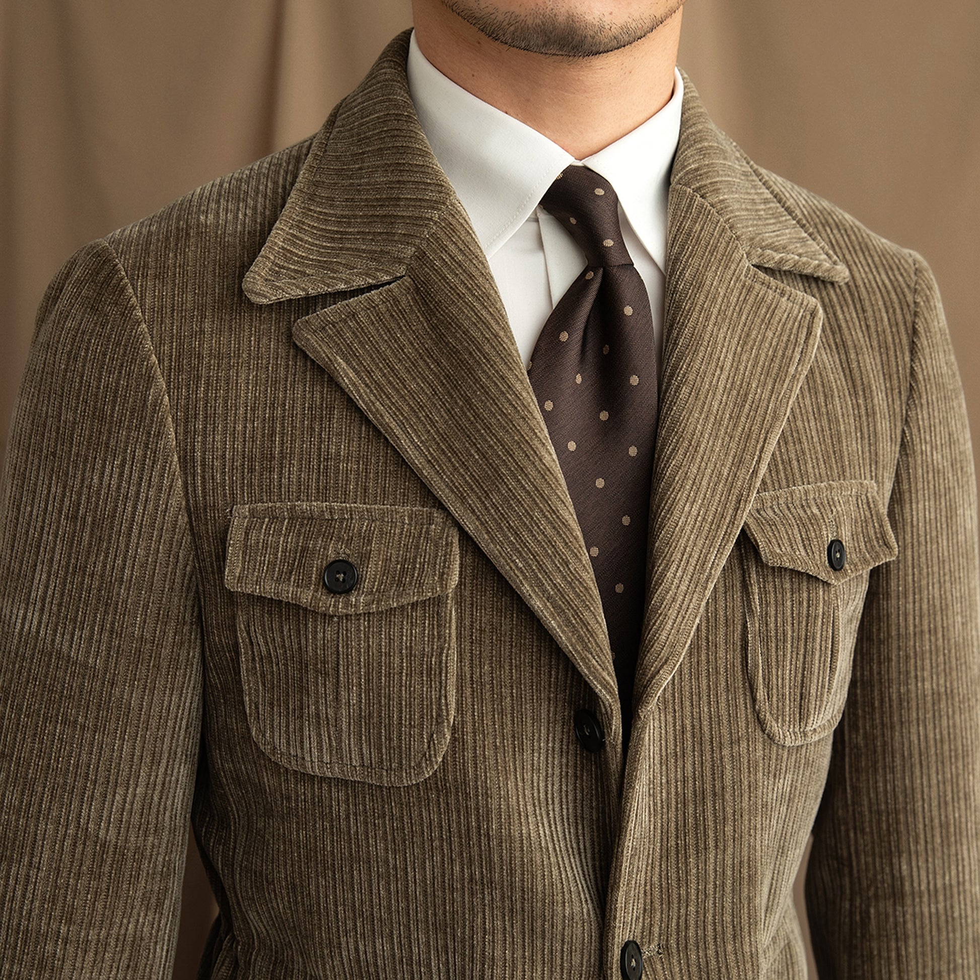 Warm Winter Chenille Hunting Jacket Men - enhanced image 4