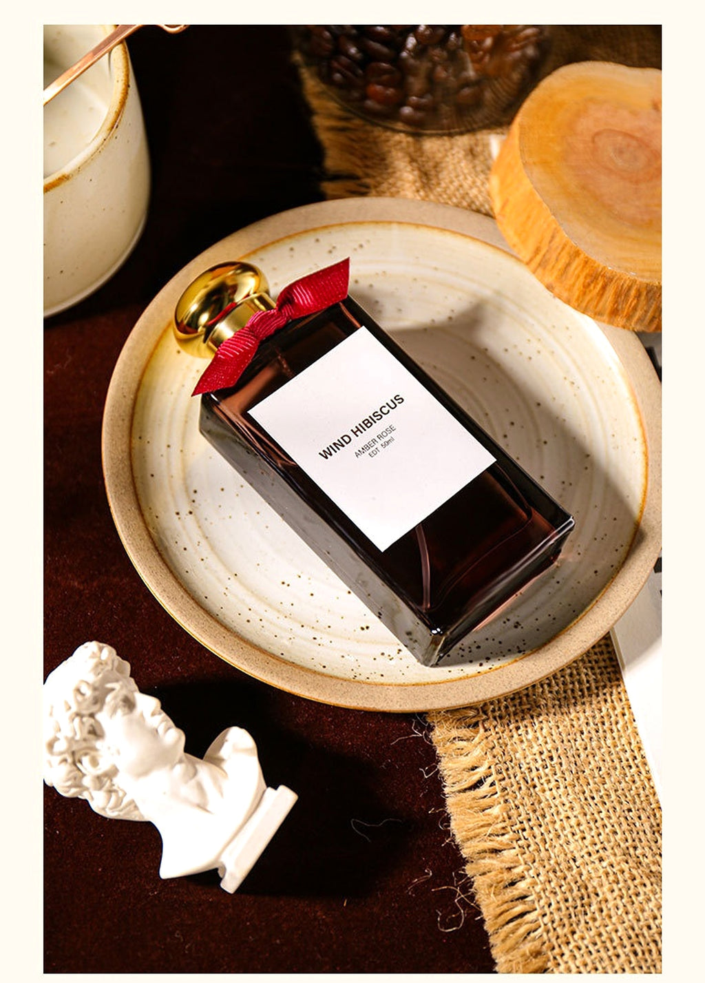 Wind Hisbiscus Niche Amber Rose Water Ladies Long-lasting Light Perfume - enhanced image 4