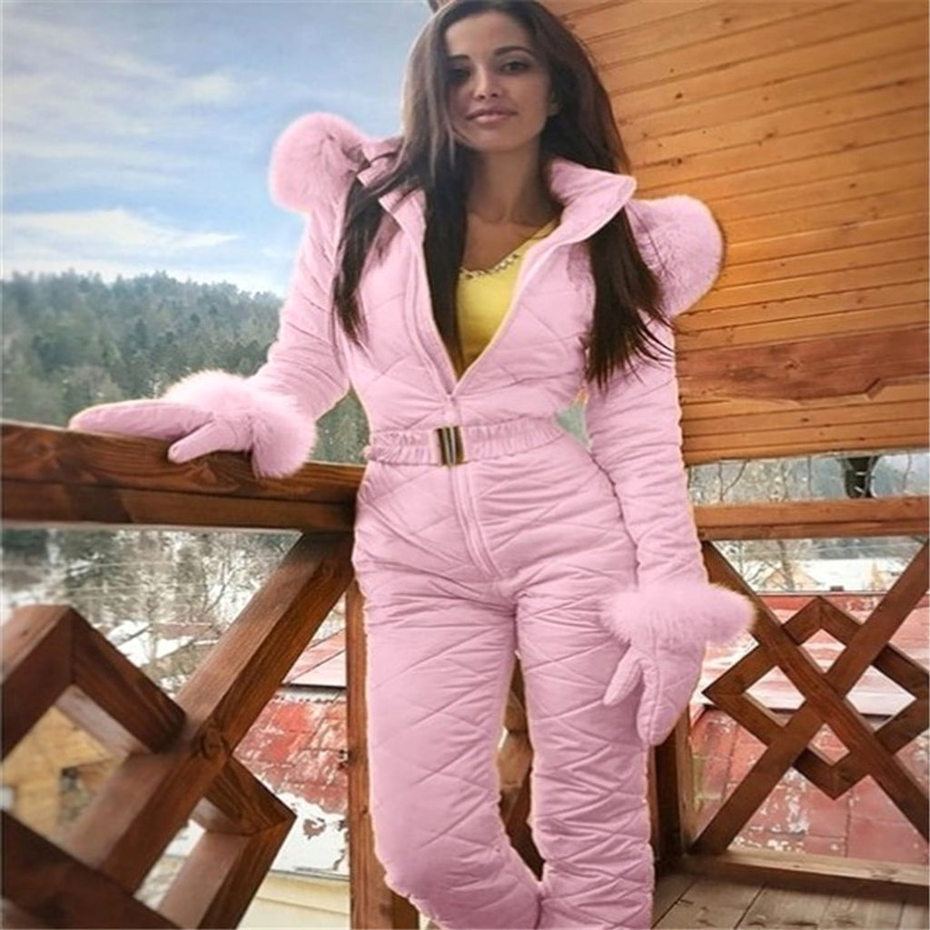 Winter Outdoor Fashion Ski Suit for Women – Warmth & Freedom on the Slopes - enhanced image 4
