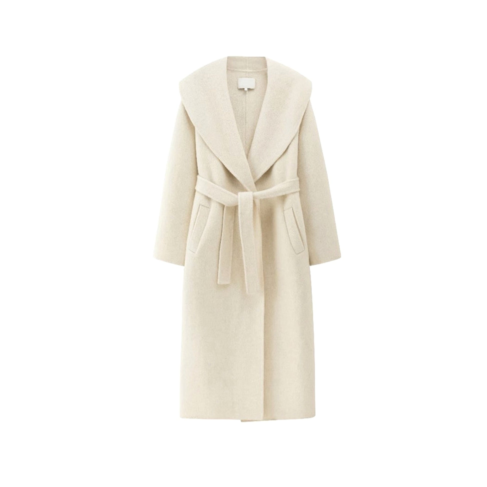 Women's Fashion Double-sided Wool Overcoat Coat - enhanced image 4
