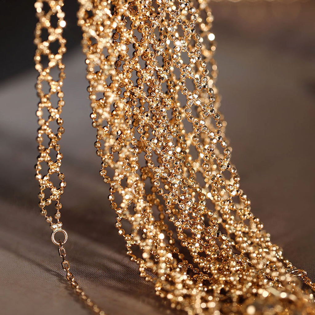 Women's Fashion Simple Lace Braided Chain - enhanced image 4