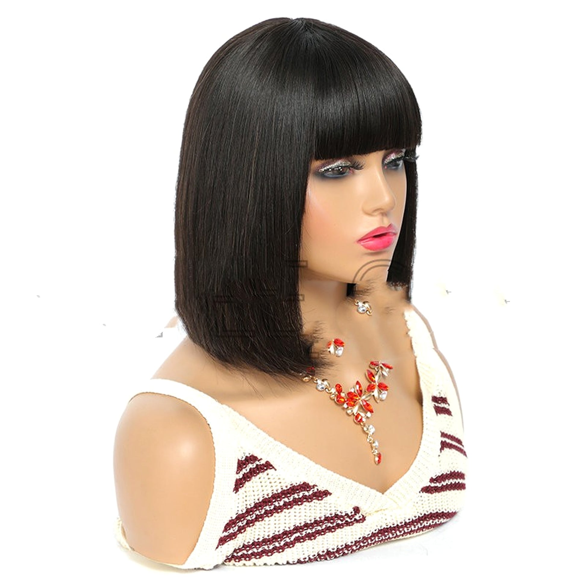 LuxeWave Short Hair Real Bob - enhanced image 4