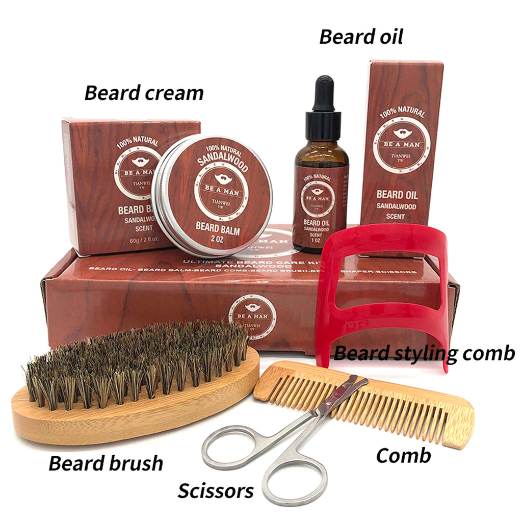 WOODSMAN™ – Premium Beard Grooming Gift Set with Beard Oil & Cream - enhanced image 4