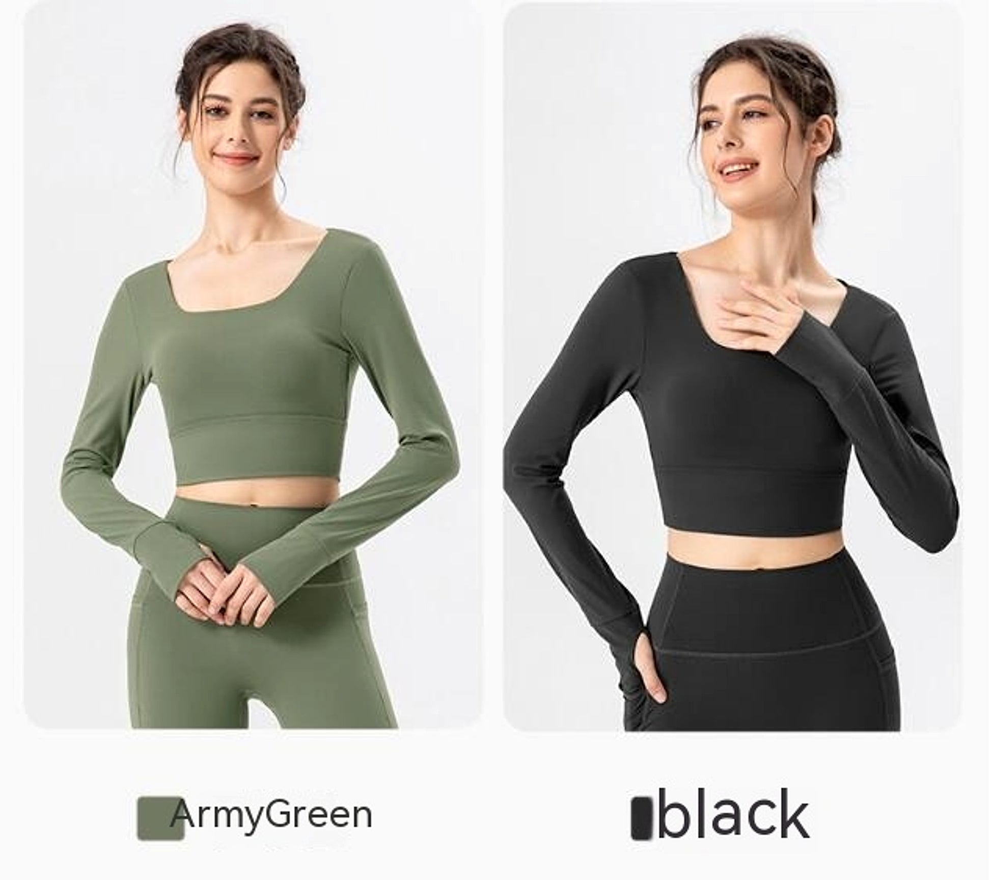 Yoga Leggings Clothes Women With Chest Pad - enhanced image 4
