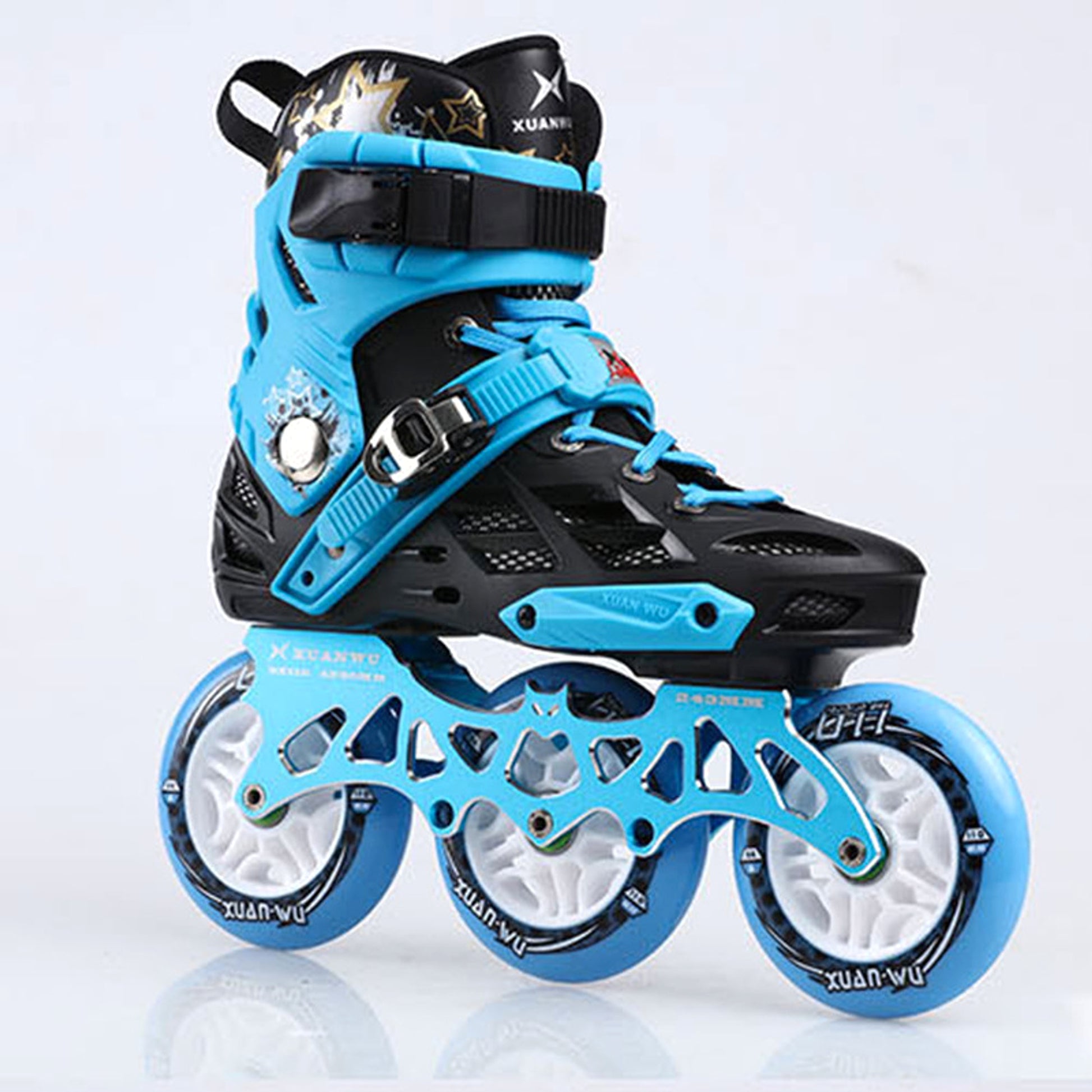 Adult Professional Racing Three Wheel Skates - enhanced image 5