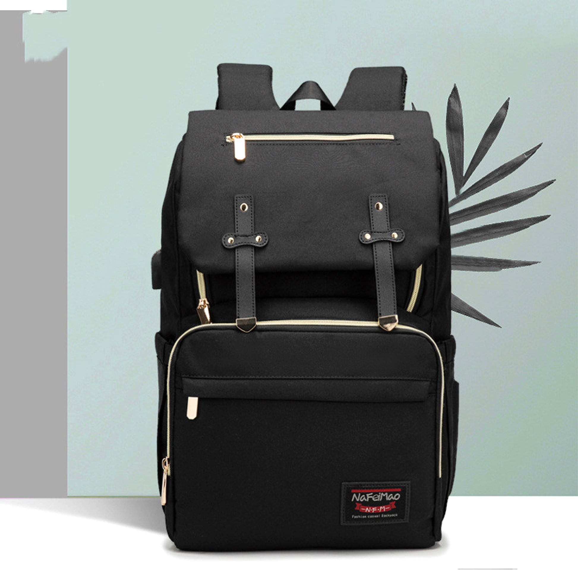 ALLFASHION™ – MommyPro Oxford Diaper Backpack - enhanced image 5