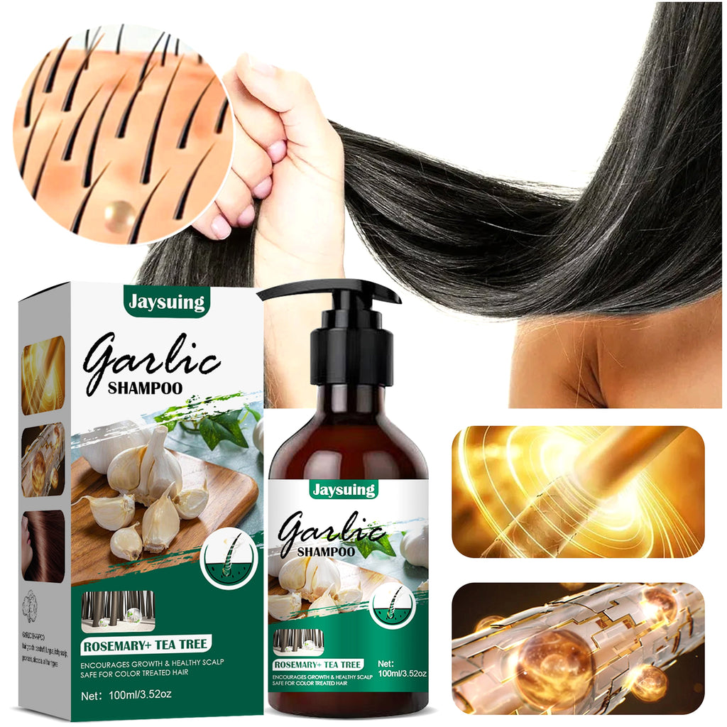Garlic Shampoo – Botanical HairRepair Formula - enhanced image 5