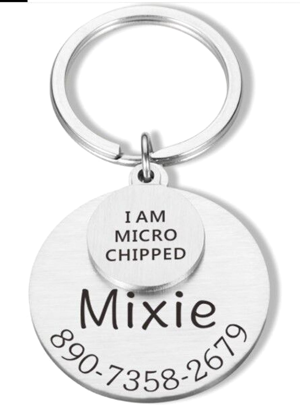 Engraved Anti-Lost Pet ID Tag – Keep Your Furry Friend Safe! - enhanced image 5