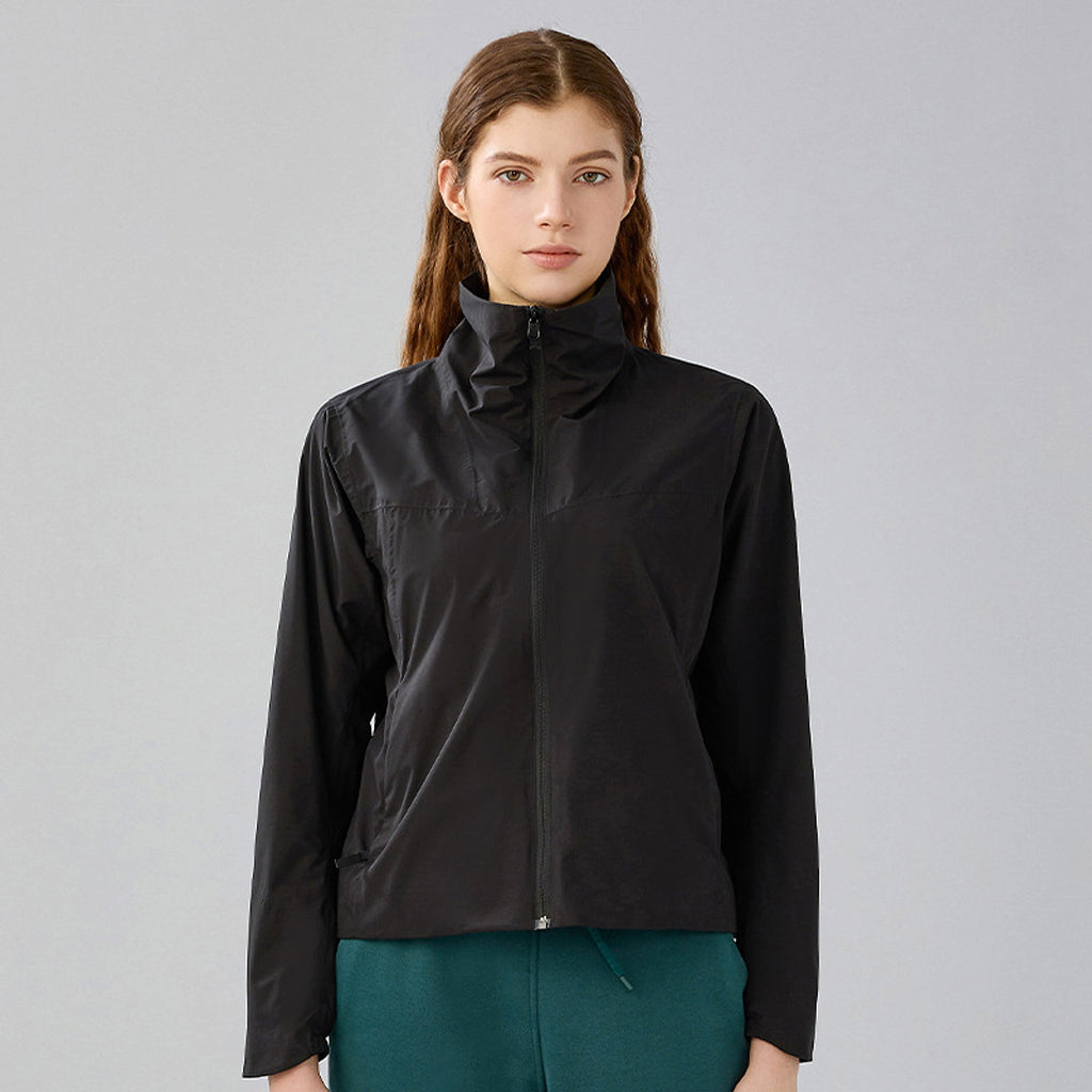 Autumn And Winter New Soft Shell Windproof Stand Collar Outdoor Jacket Women - enhanced image 5