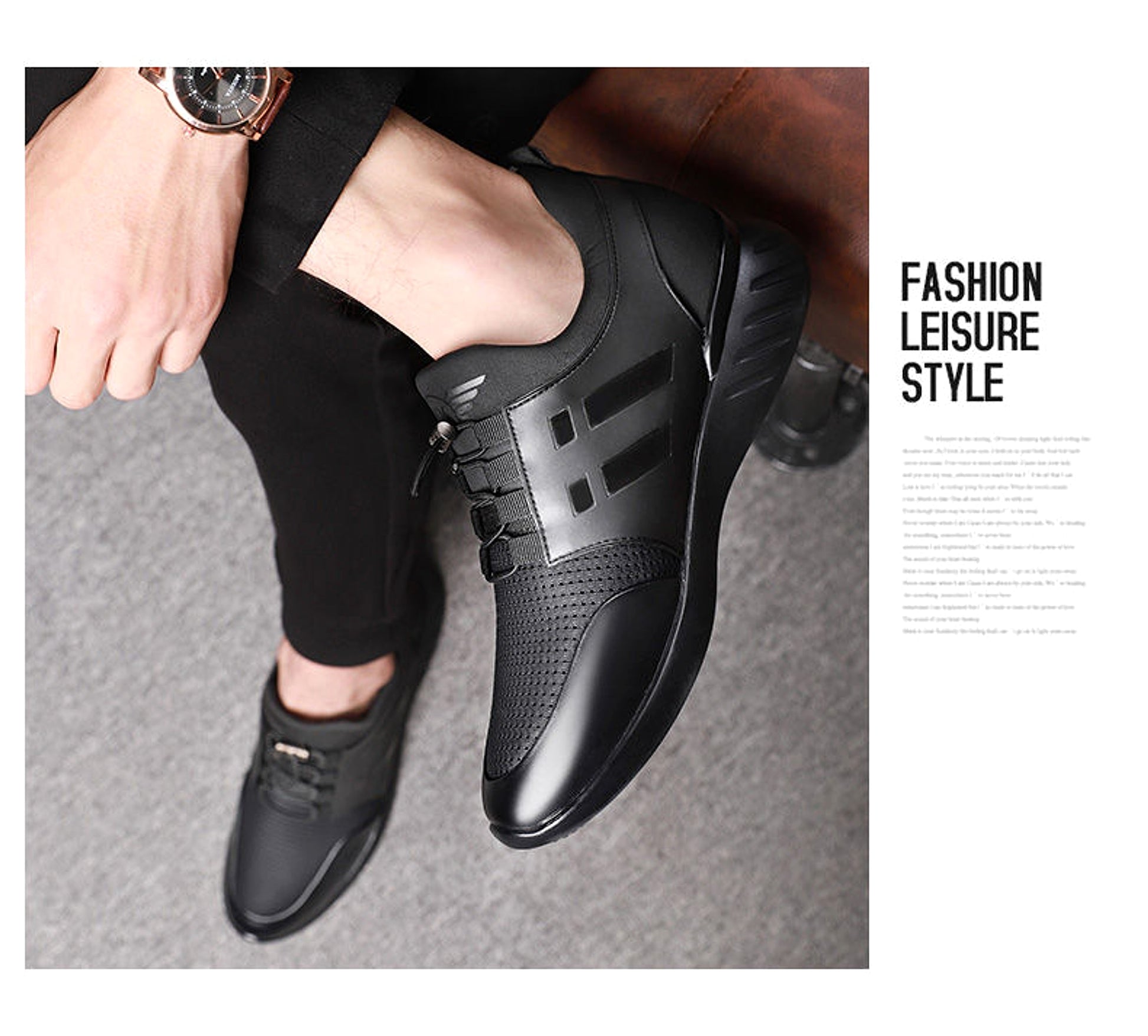 Autumn Men's Breathable  Shoes Sports Shoes Fashion Men's Shoes - enhanced image 5