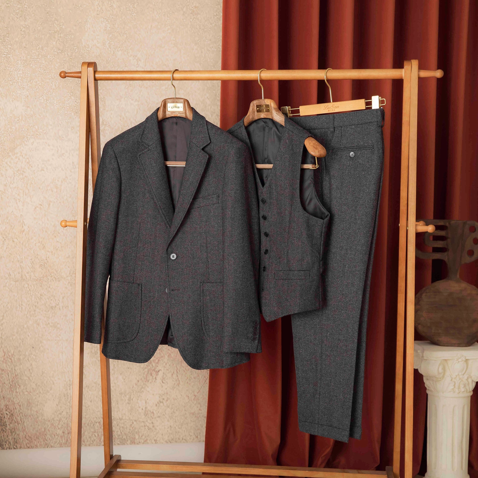 Montedor™ – Retro Wool Slim Suit for Autumn & Winter - enhanced image 5