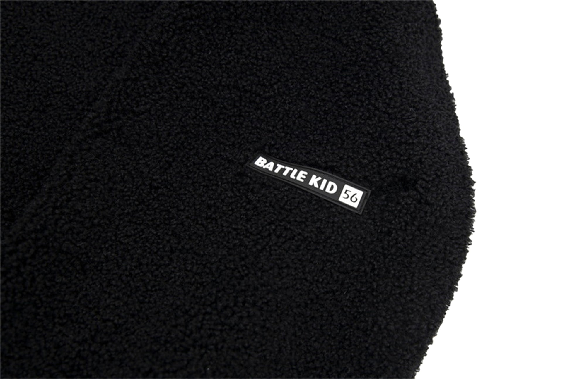 BATTLEKID - Lamb Wool Alphabet Embroidery Hooded Sweater Men - enhanced image 5