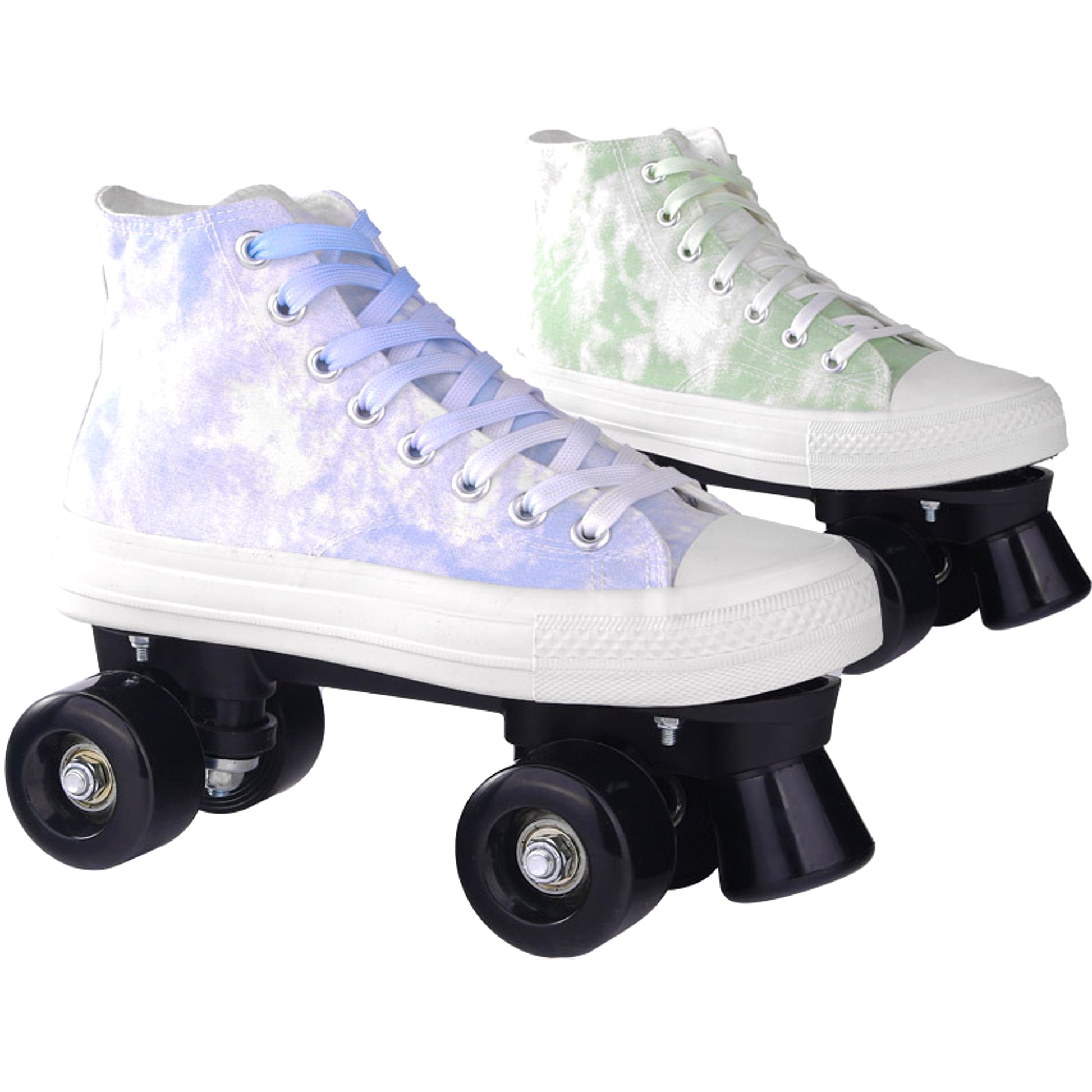 Camouflage Canvas Skates Double Row Four-wheeled Adult - enhanced image 5