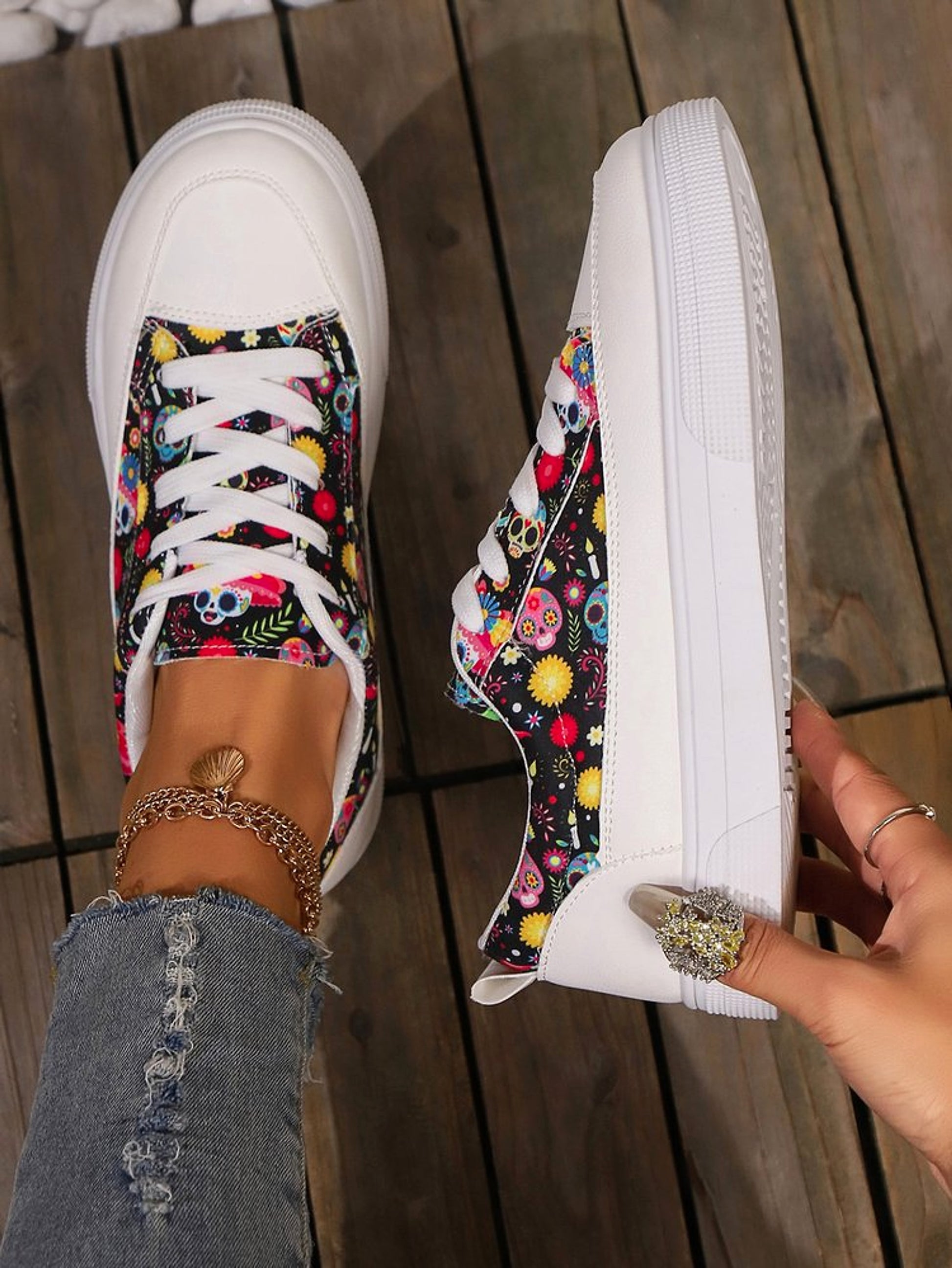Canvas Shoes For Women Fashion Breathable Versatile Flats Student Casual Shoes - enhanced image 5