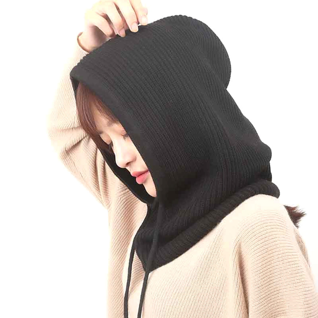 Cashmere Woolen Autumn And Winter Knitted Hat - enhanced image 5