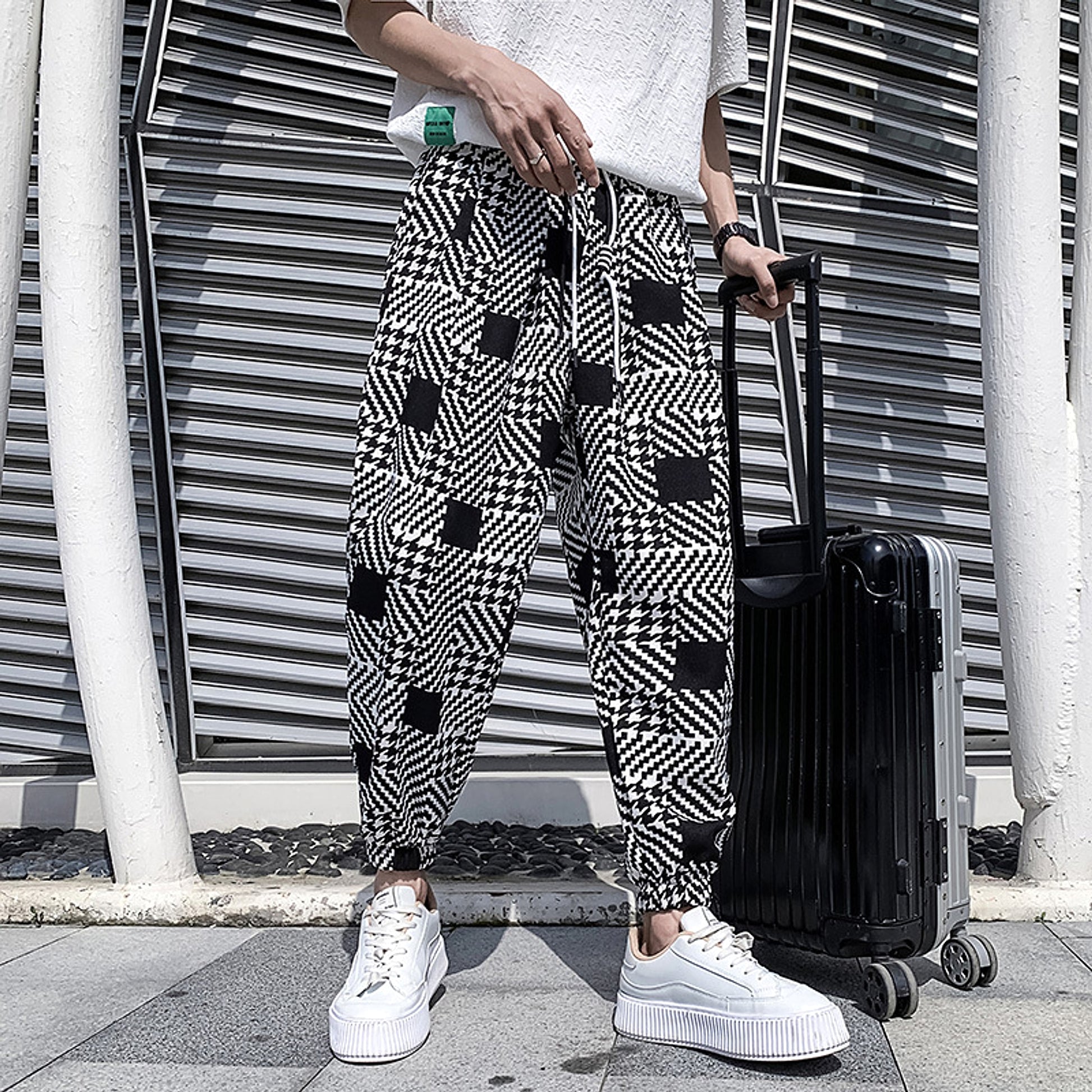 Casual Trendy Loose Ins Sports Harem Pants (Jeans) - enhanced image 5