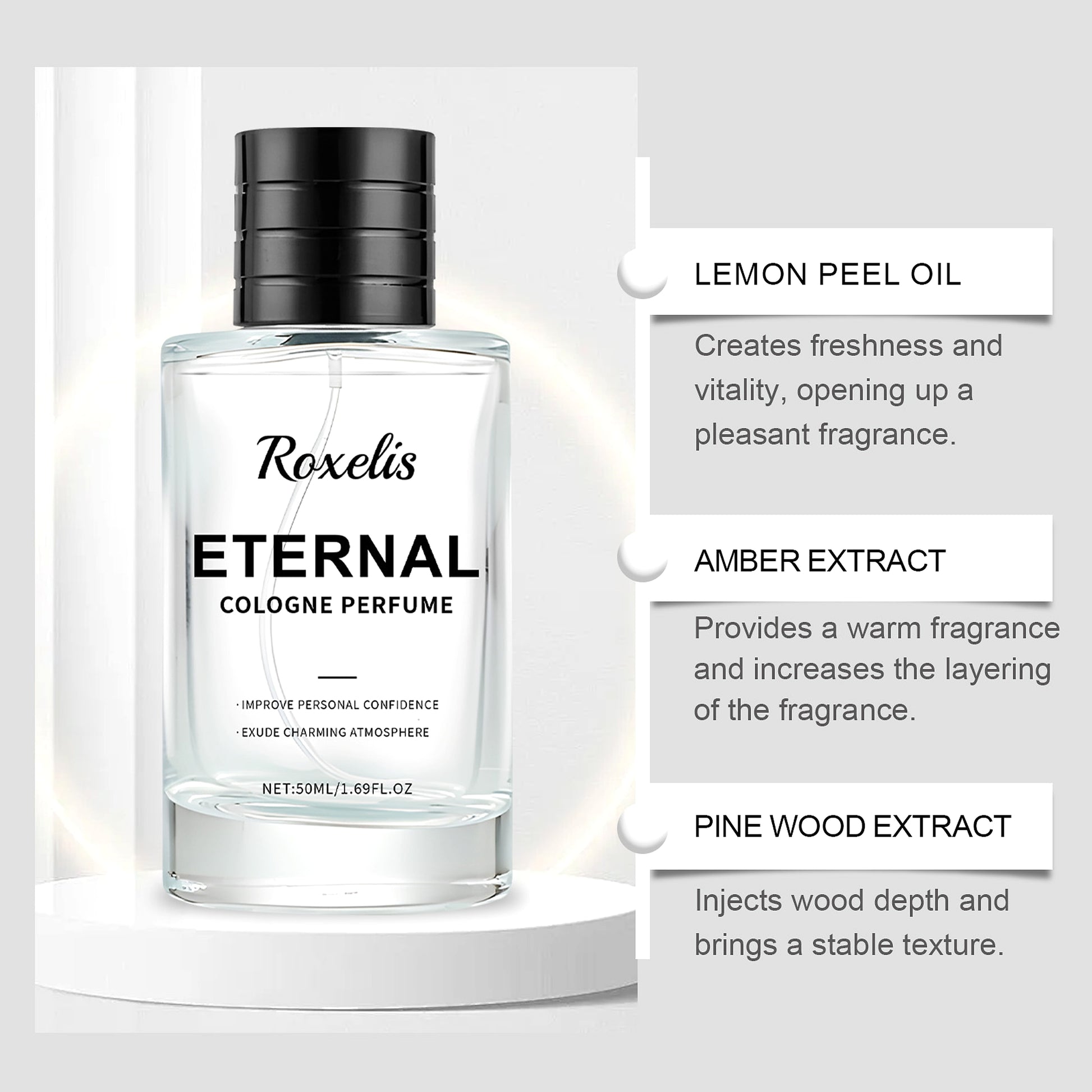 Charming Cologne Fragrance Dating Perfume Parfum Men - enhanced image 5