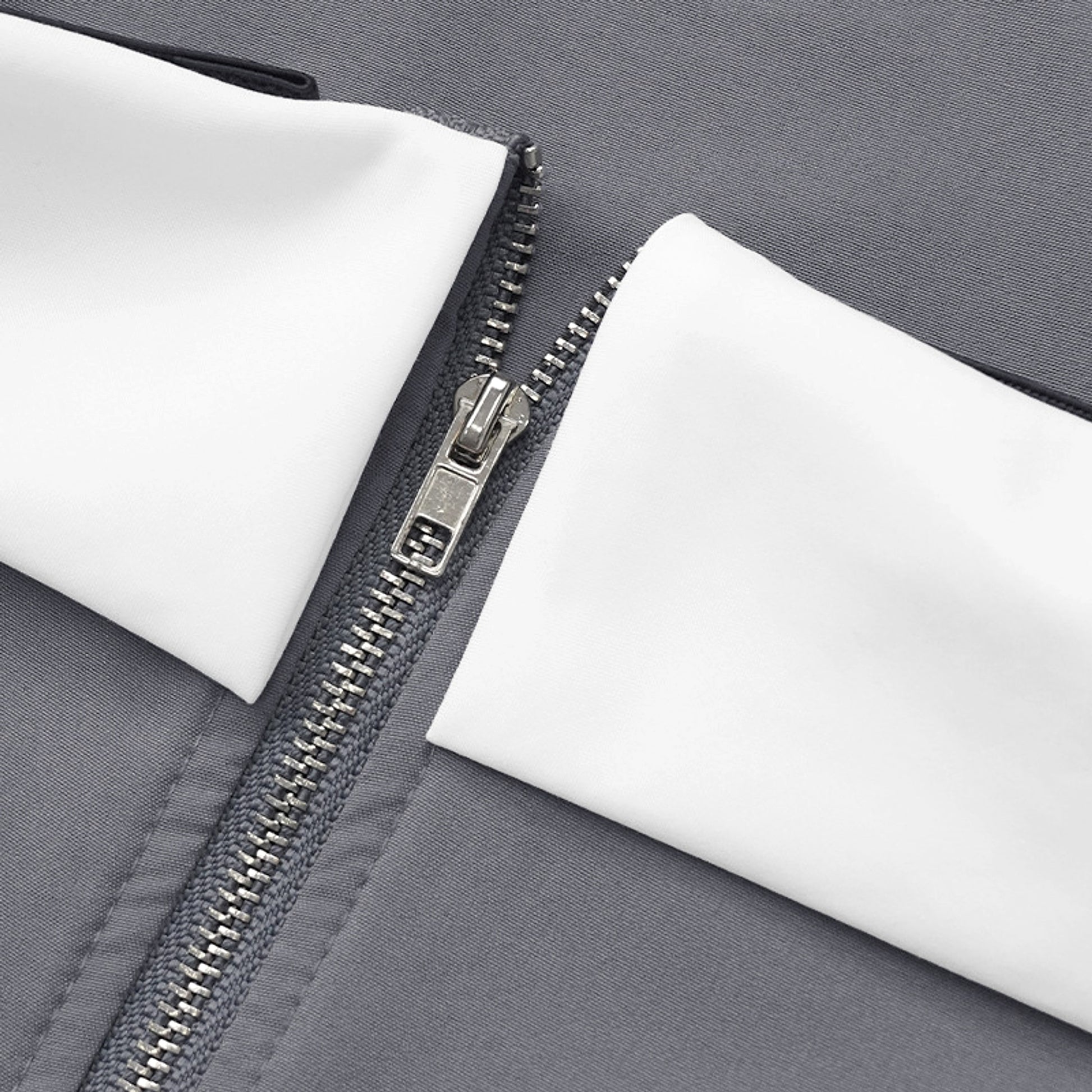 Contrast Color Vest Wide-leg Suit Pants Fashion Casual Two-piece Suit - enhanced image 5