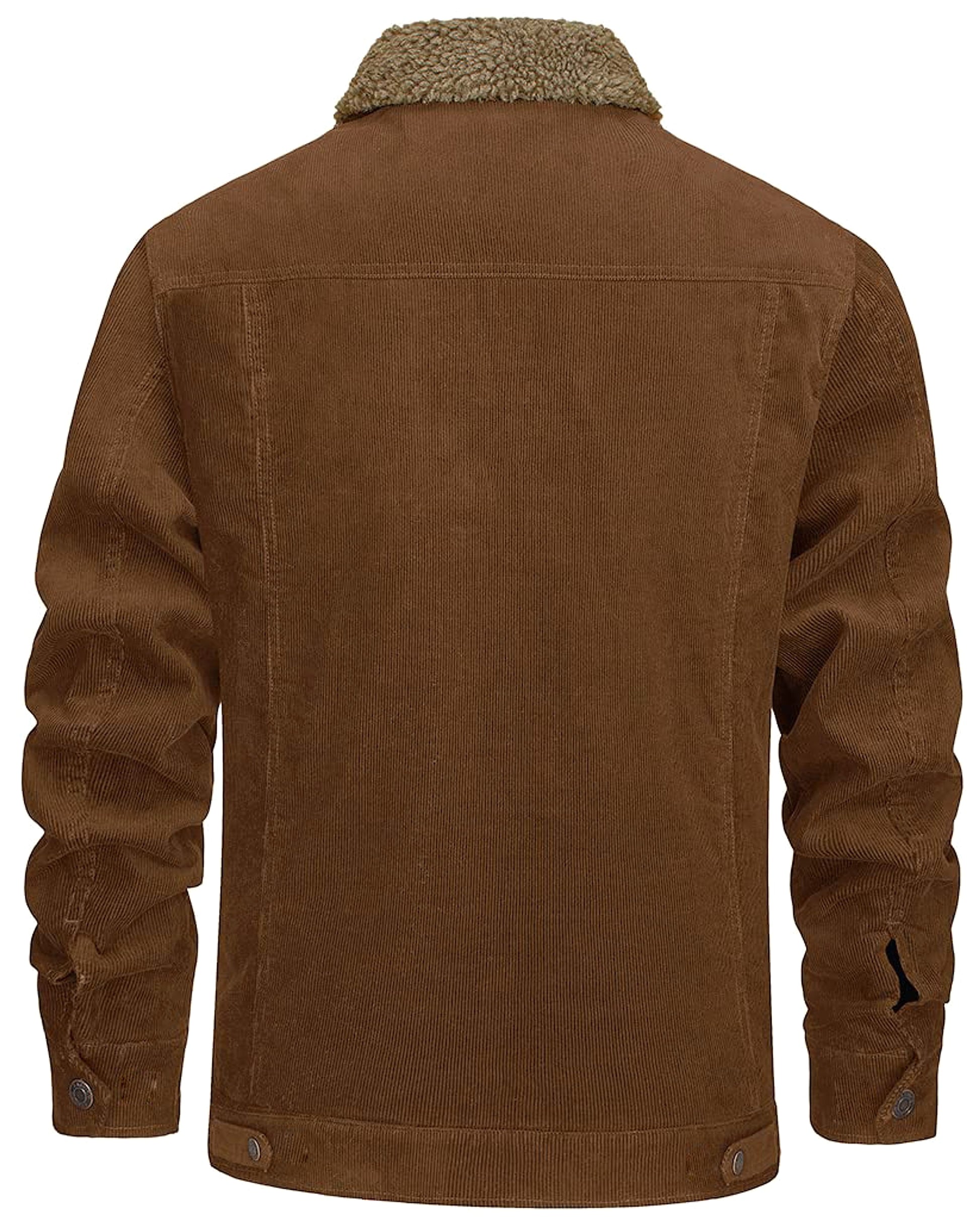 NordWool™ – Corduroy Lapel Plush Jacket for Men - enhanced image 5