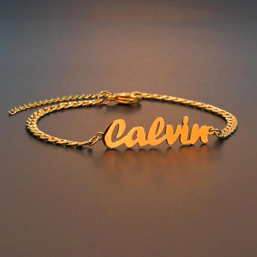 DIY Personalized Custom Stainless Steel Name Bracelet – Engraved Jewelry for Men & Women - enhanced image 5
