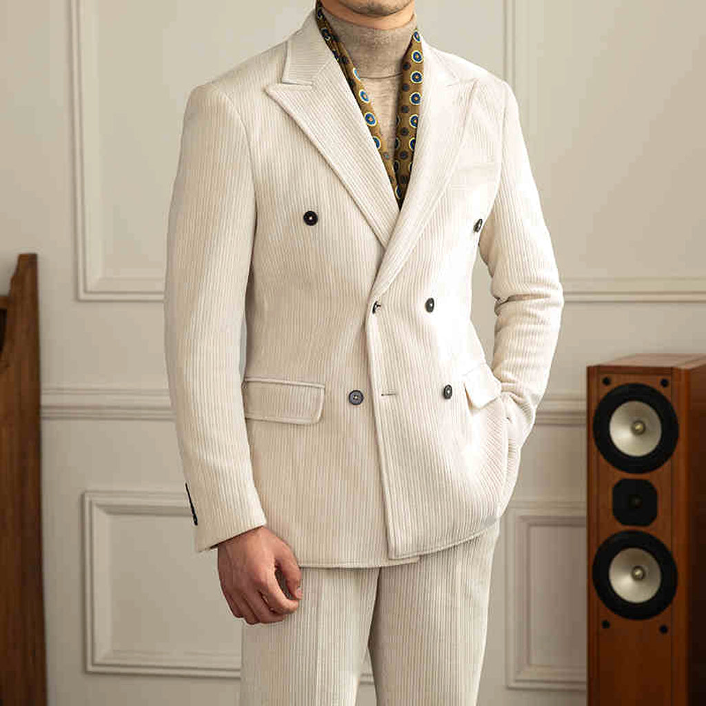 Caverton™ – Double-Breasted Luxury Suit (Autumn Edition) - enhanced image 5