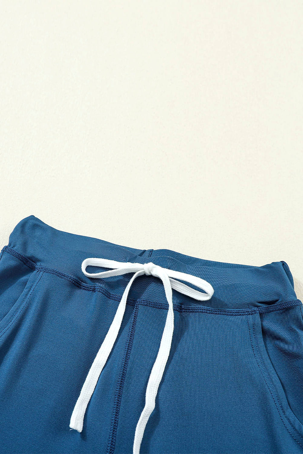 Drawstring Waist Pocketed Joggers - enhanced image 5